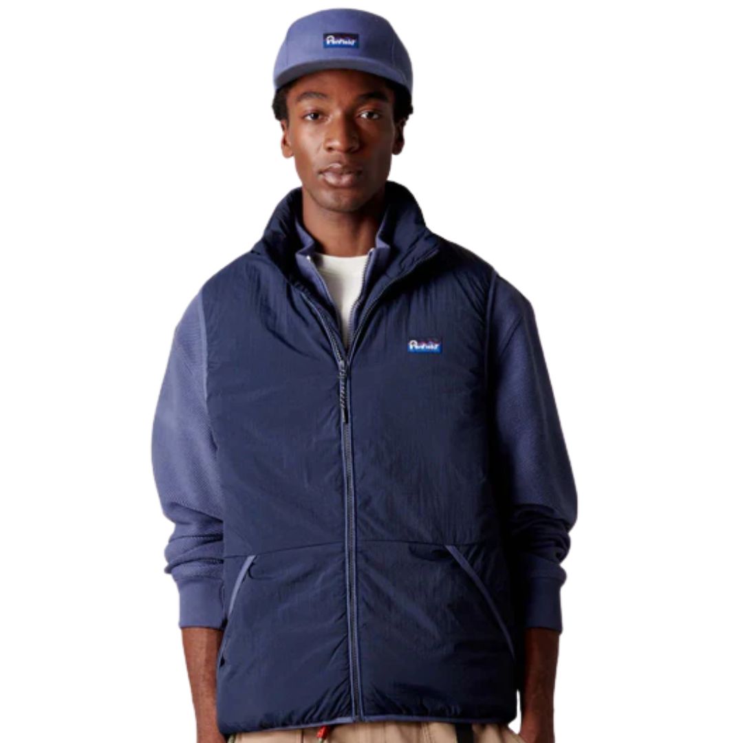 Penfield Navy Blue Assabet Flat Vest image 0