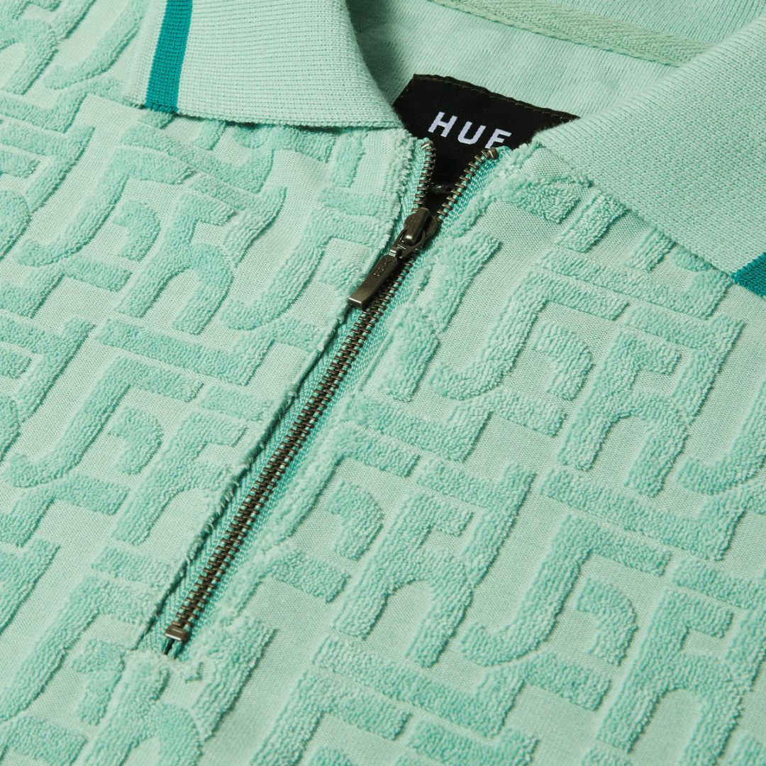 HUF Tether Jacquards Terry Top Jade image 2