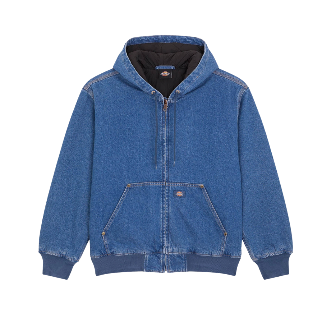 Dickies Lined Denim Hooded Bomber image 0