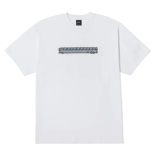 HUF White Transport T-Shirt image 0