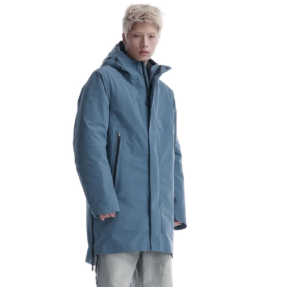 Krakatau Retro Blue PLANCK Liner Parka Jacket image 3