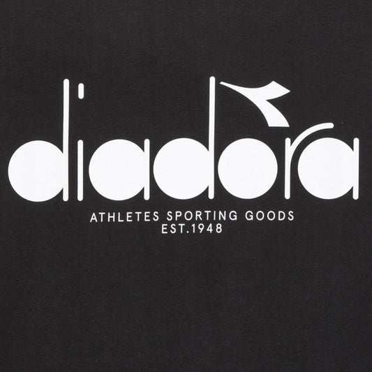 Diadora Black Logo T-Shirt image 1