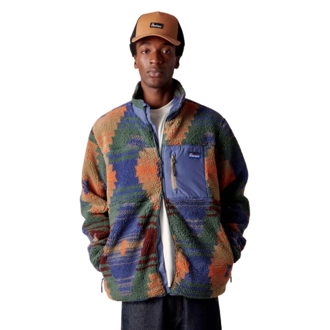Penfield Lead Gray Forefounders Mattawa Fleece Jacket image 3