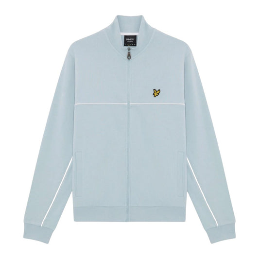 Lyle & Scott Opal Blue Piped Full Zip Track Top image 0