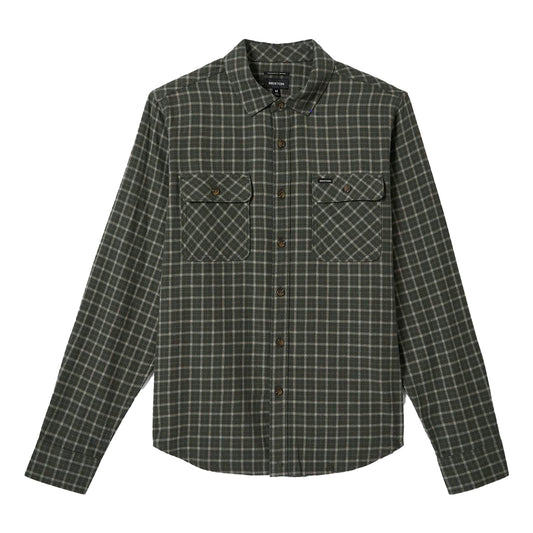 Brixton Ivy Green/Whitecap Bowery LW Ultra Flannel image 0