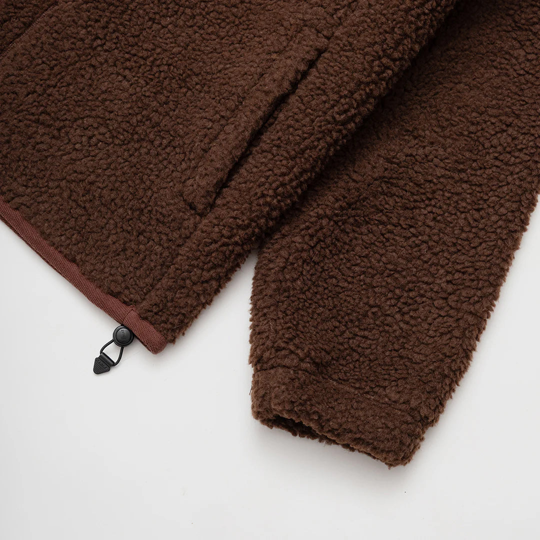 Parlez Amity Zip Thru Coffee Fleece image 4