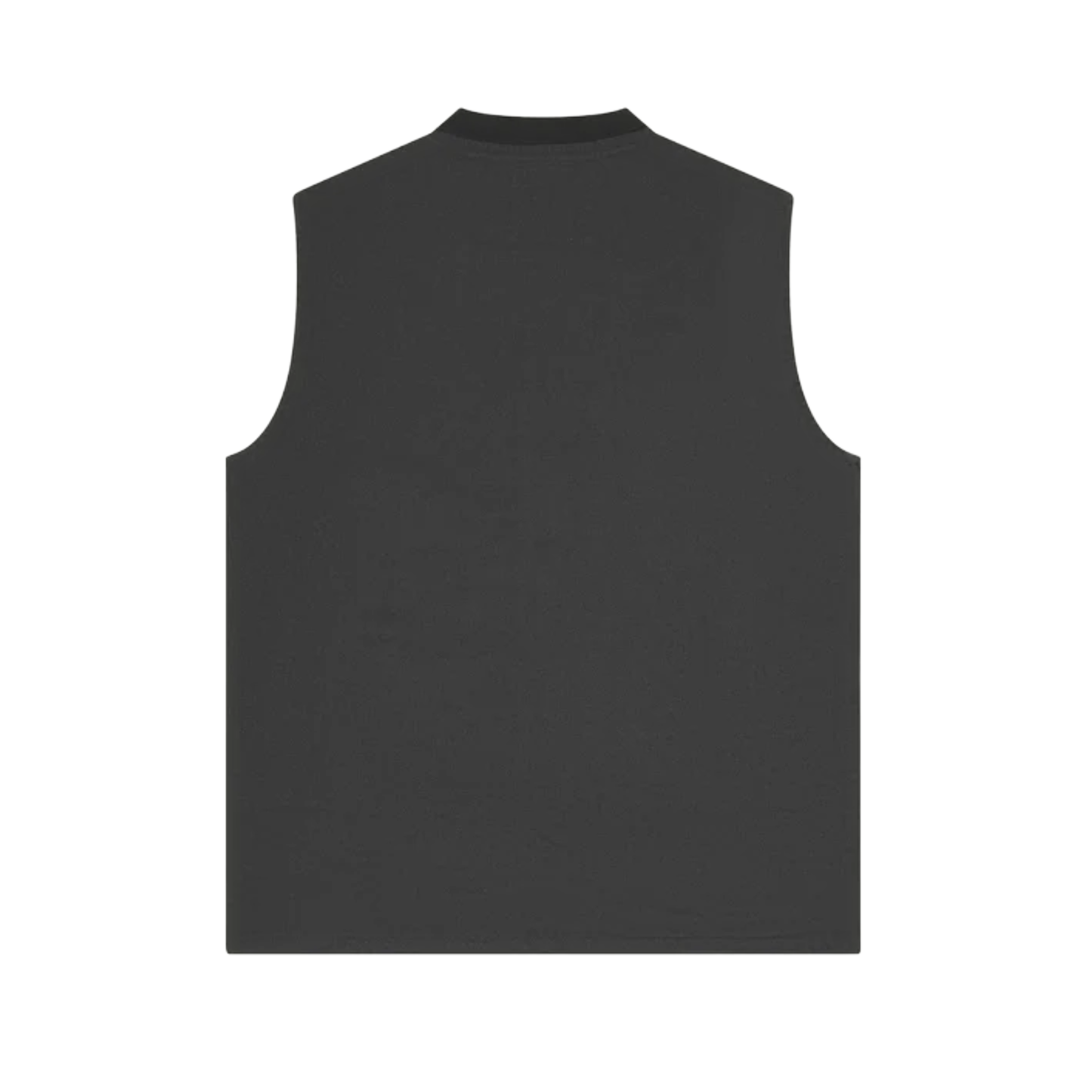 Uskees Charcoal #3029 Canvas Vest with Patch Pockets image 2