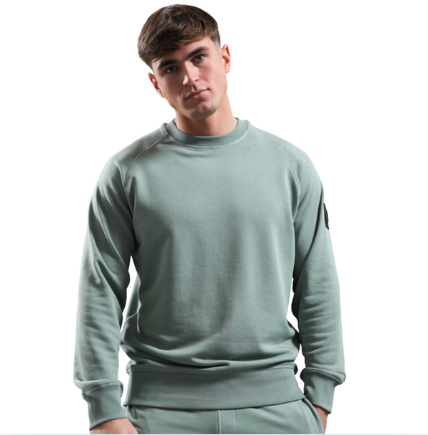 Marshall Artist Siren Crewneck Sweatshirt Sage image 0