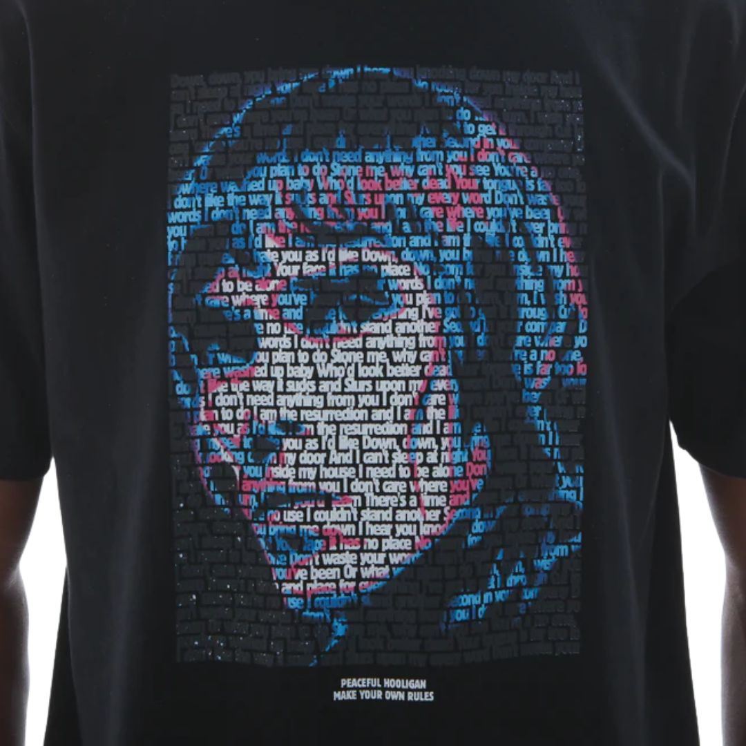 Peaceful Hooligan Resurrection Black T-Shirt image 2