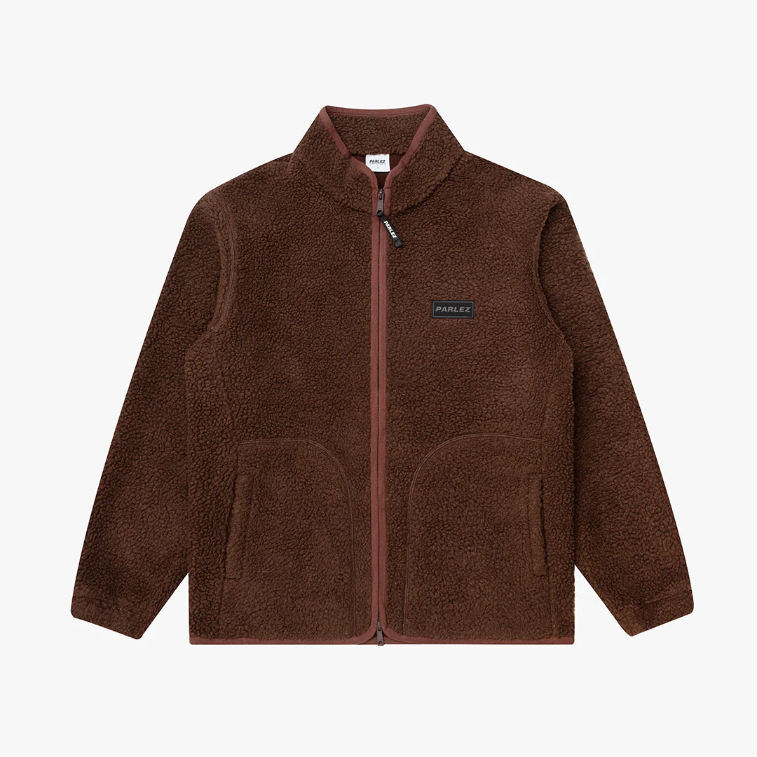 Parlez Amity Zip Thru Coffee Fleece image 0