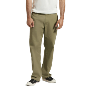 Brixton Olive Surplus Herringbone Relaxed Trouser Pant image 1