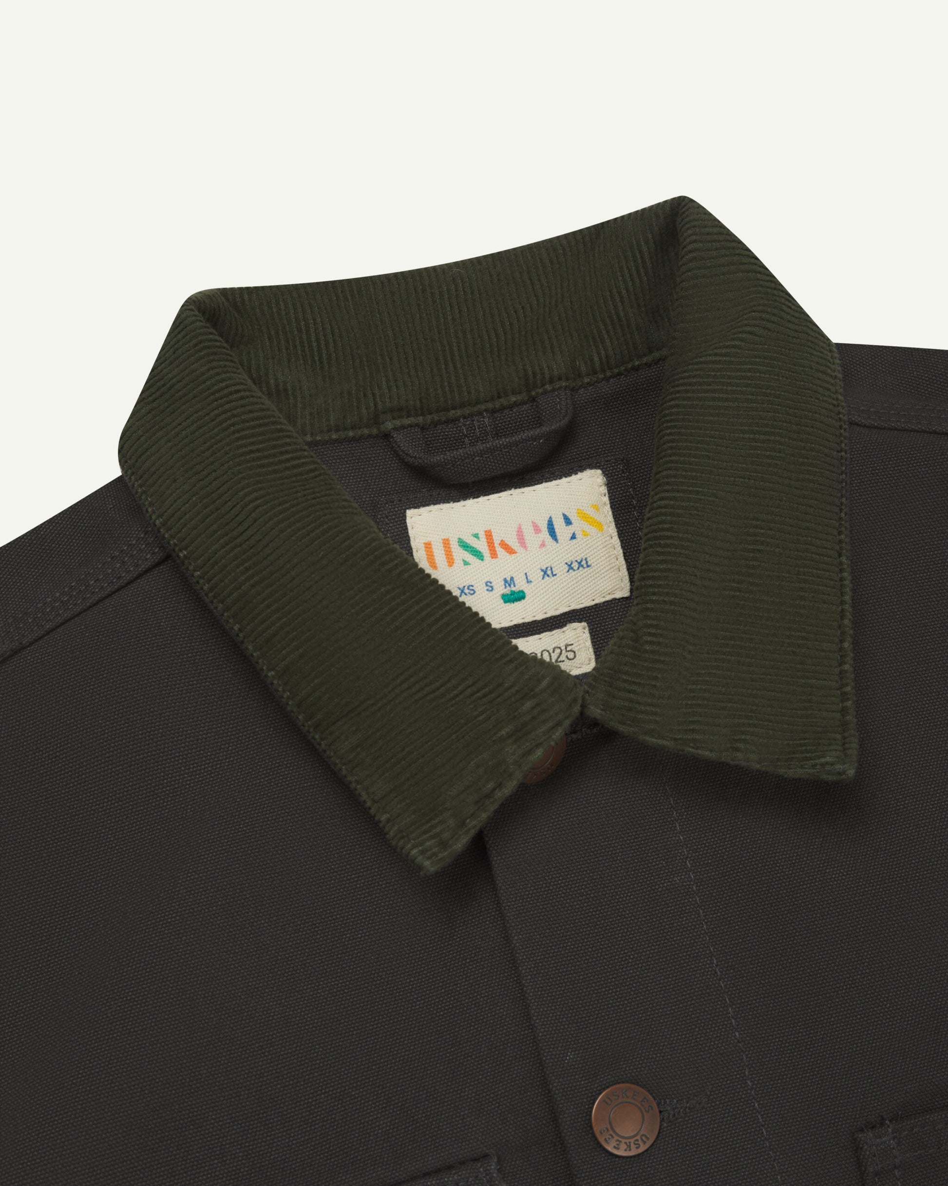 Uskees Charcoal #3025 Canvas Chore Jacket image 3