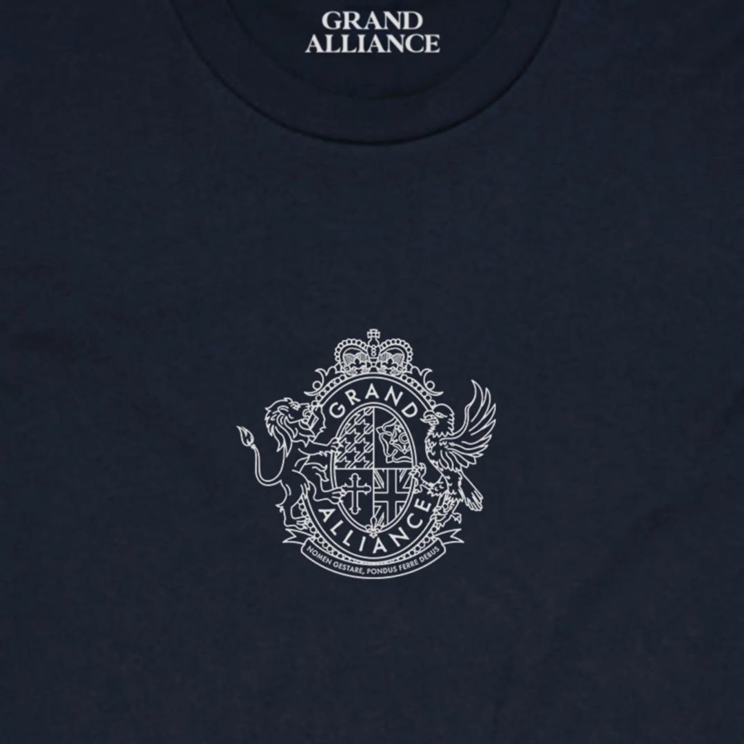 Grand Alliance Coat Of Arms T-Shirt  Navy image 1
