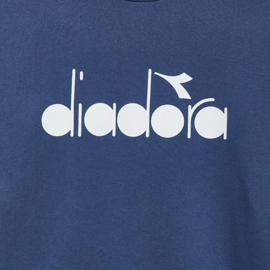 Diadora Sweatshirt Crew Logo Blue Denim image 1