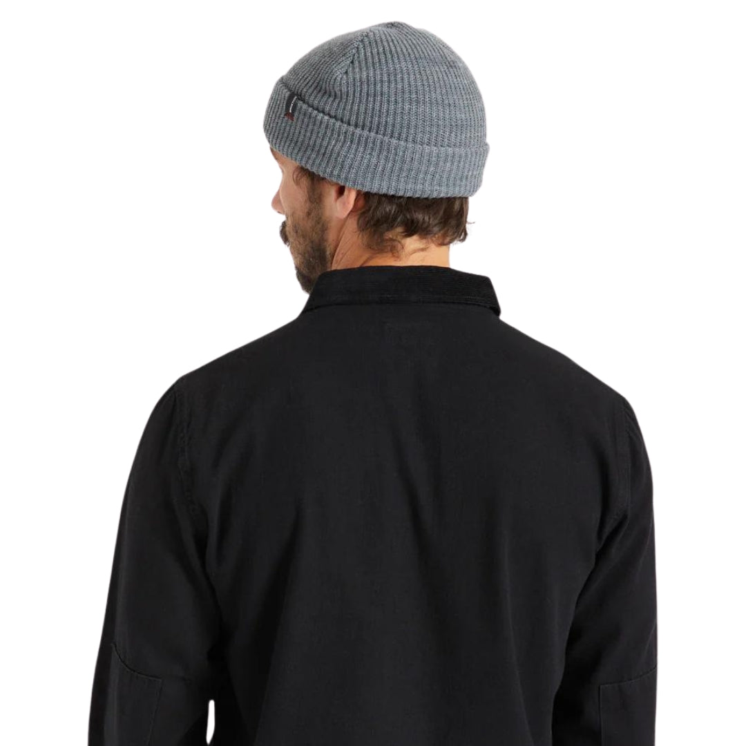 Brixton Heather Grey Heist Beanie Hat image 1