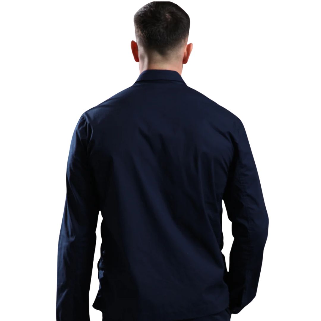 Marshall Artist Seafield Navy Overshirt