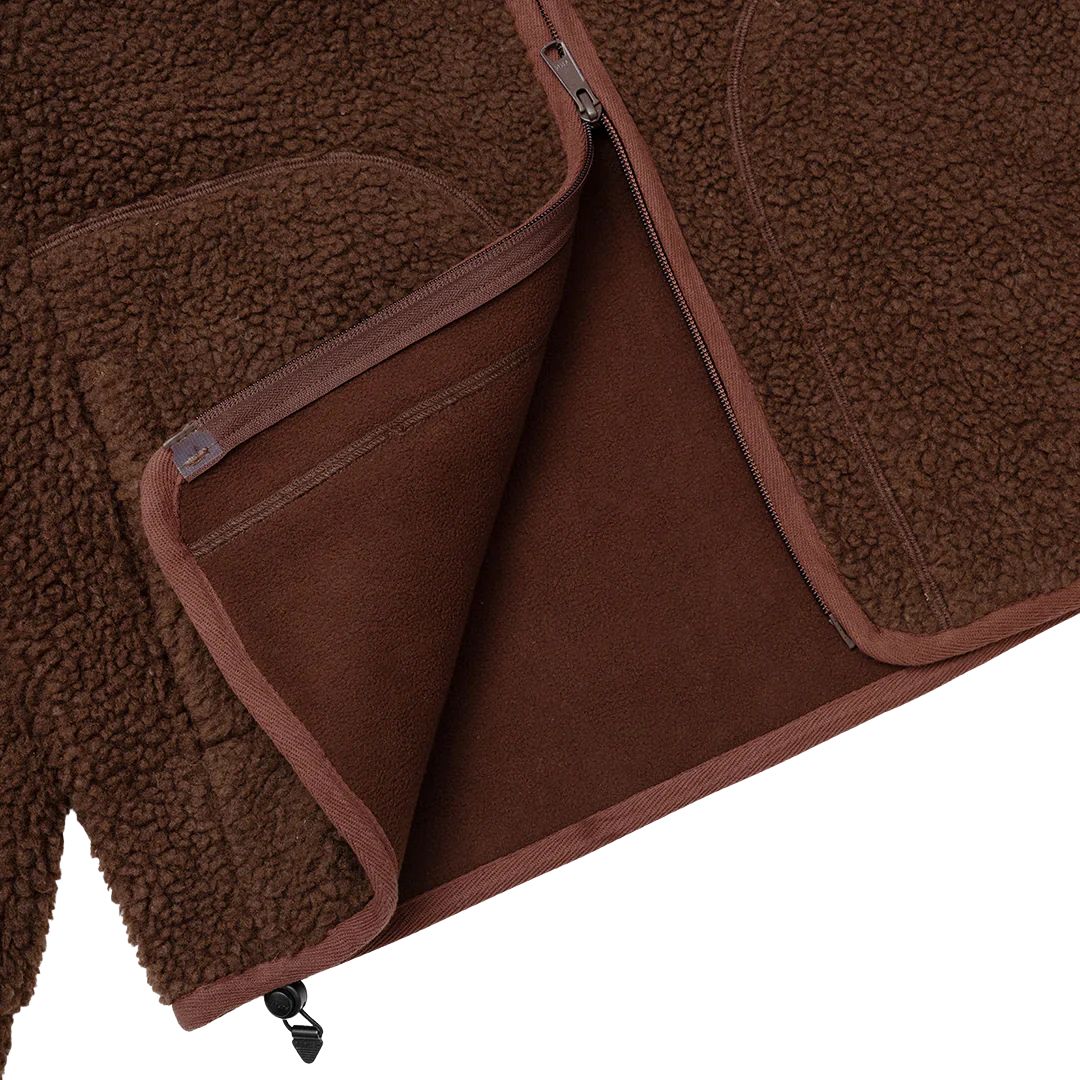 Parlez Amity Zip Thru Coffee Fleece