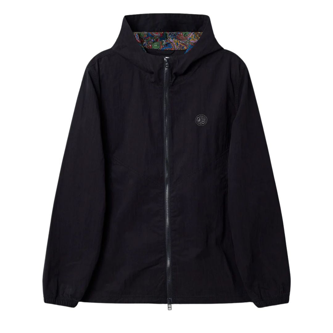 Pretty Green Feltham Hooded Black Jacket
