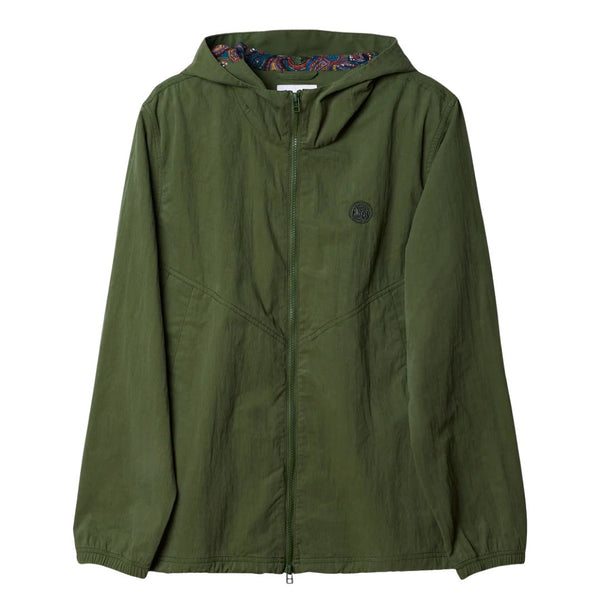Pretty Green Feltham Hooded Khaki Jacket