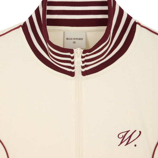 Walk In Paris Beige Club Track Jacket