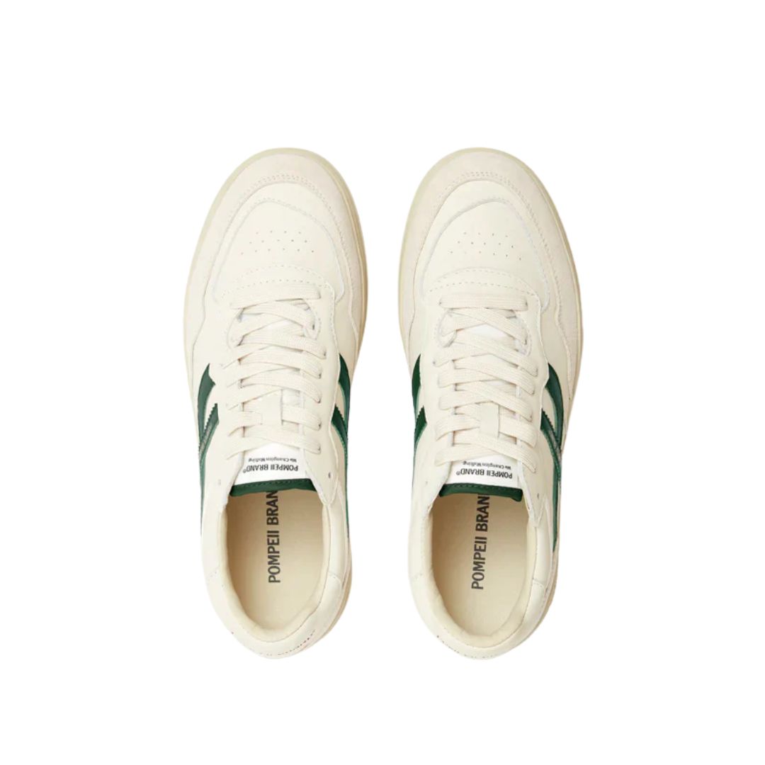 Pompeii Elan Pippa Leather Ecru Jasper Shoes