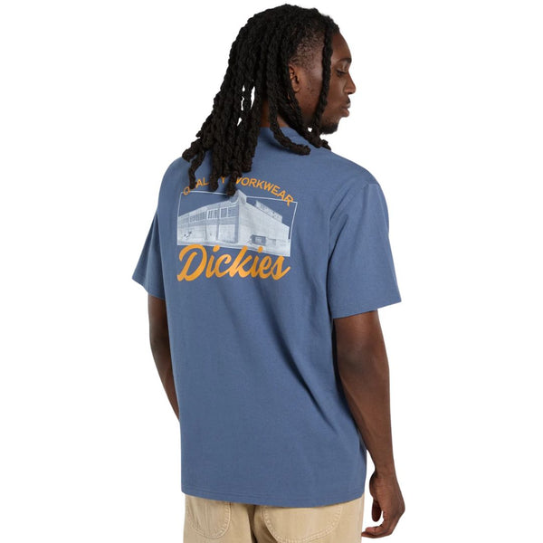 Dickies Wellsville Midweight Blue T-Shirt