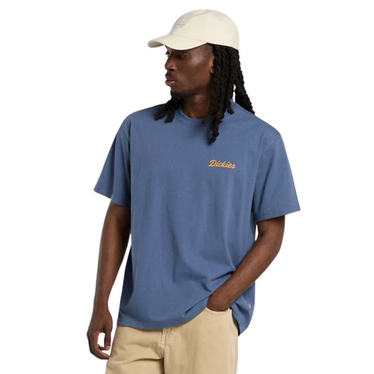 Dickies Wellsville Midweight Blue T-Shirt