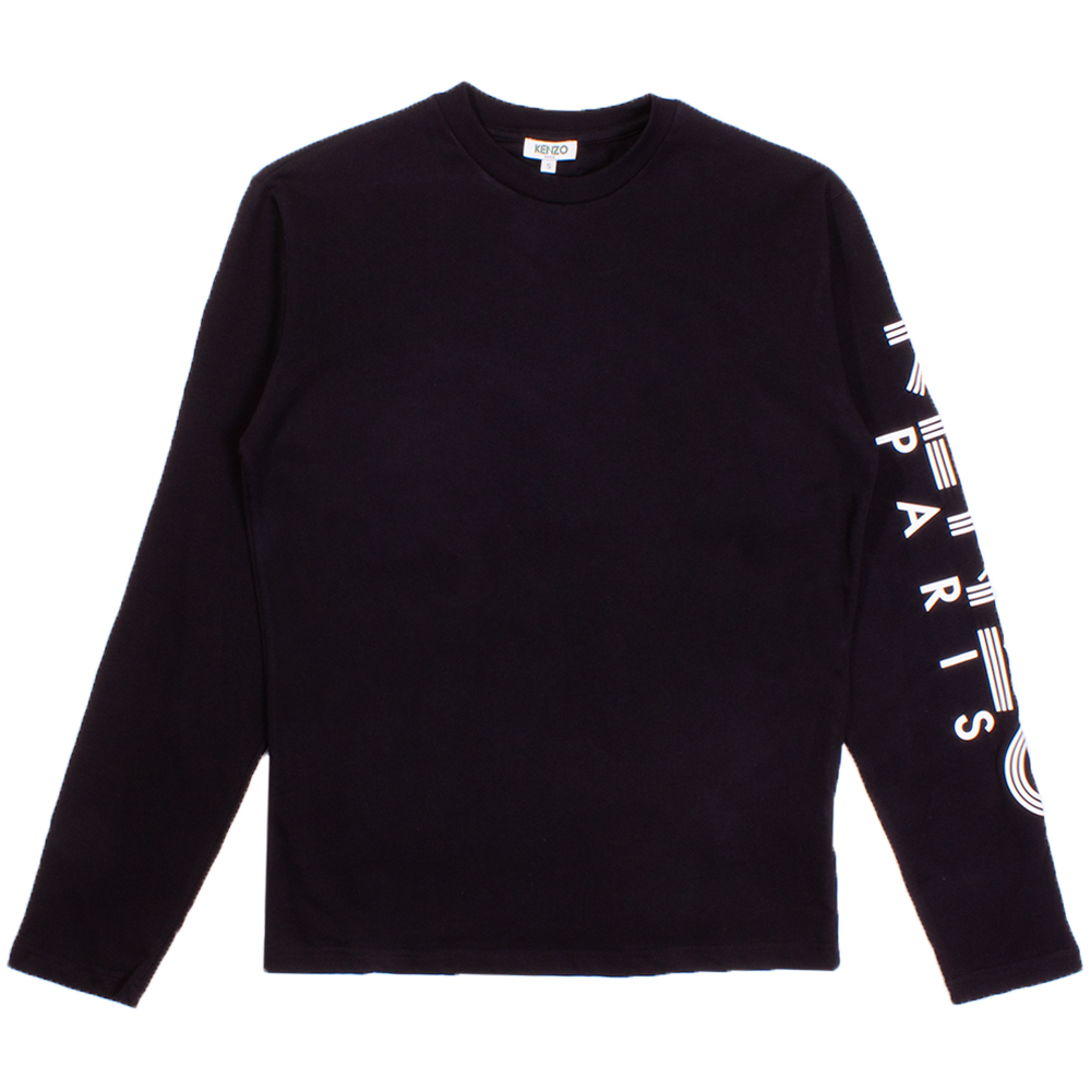 Kenzo Black Printed Longsleeve T-Shirt 