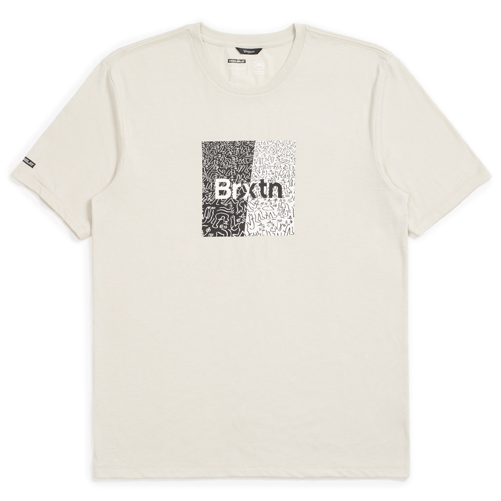 Brixton Stone Crowd Art T-Shirt | Artifacts Apparel