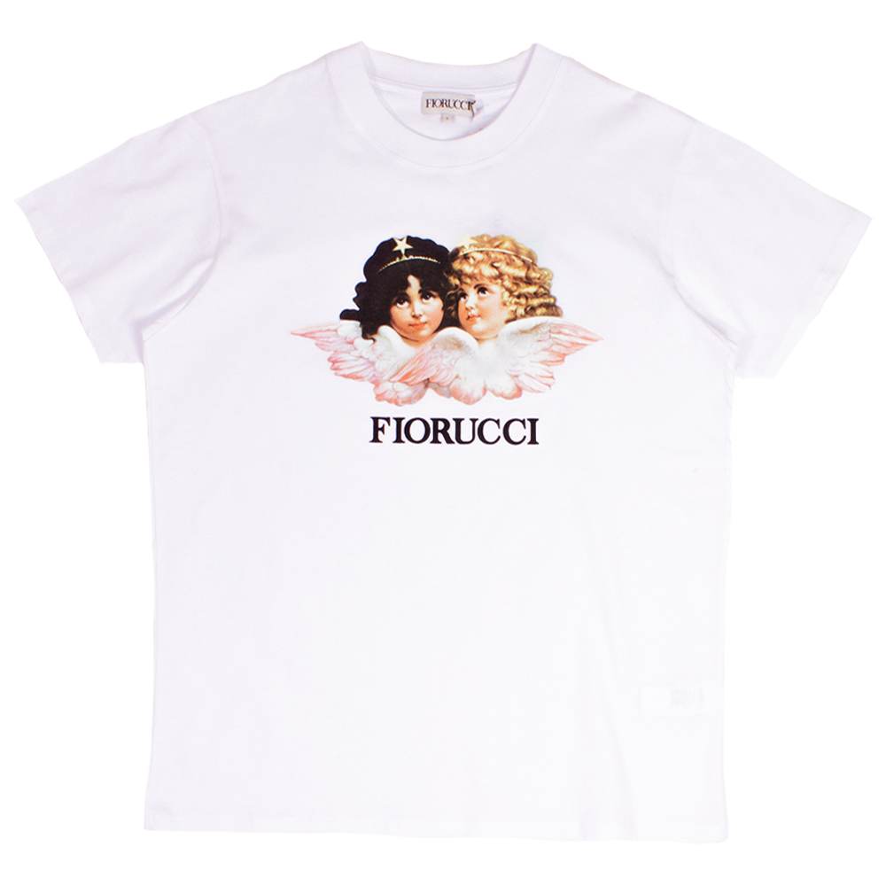 Fiorucci White Vintage Angels T-Shirt | Artifacts Apparel