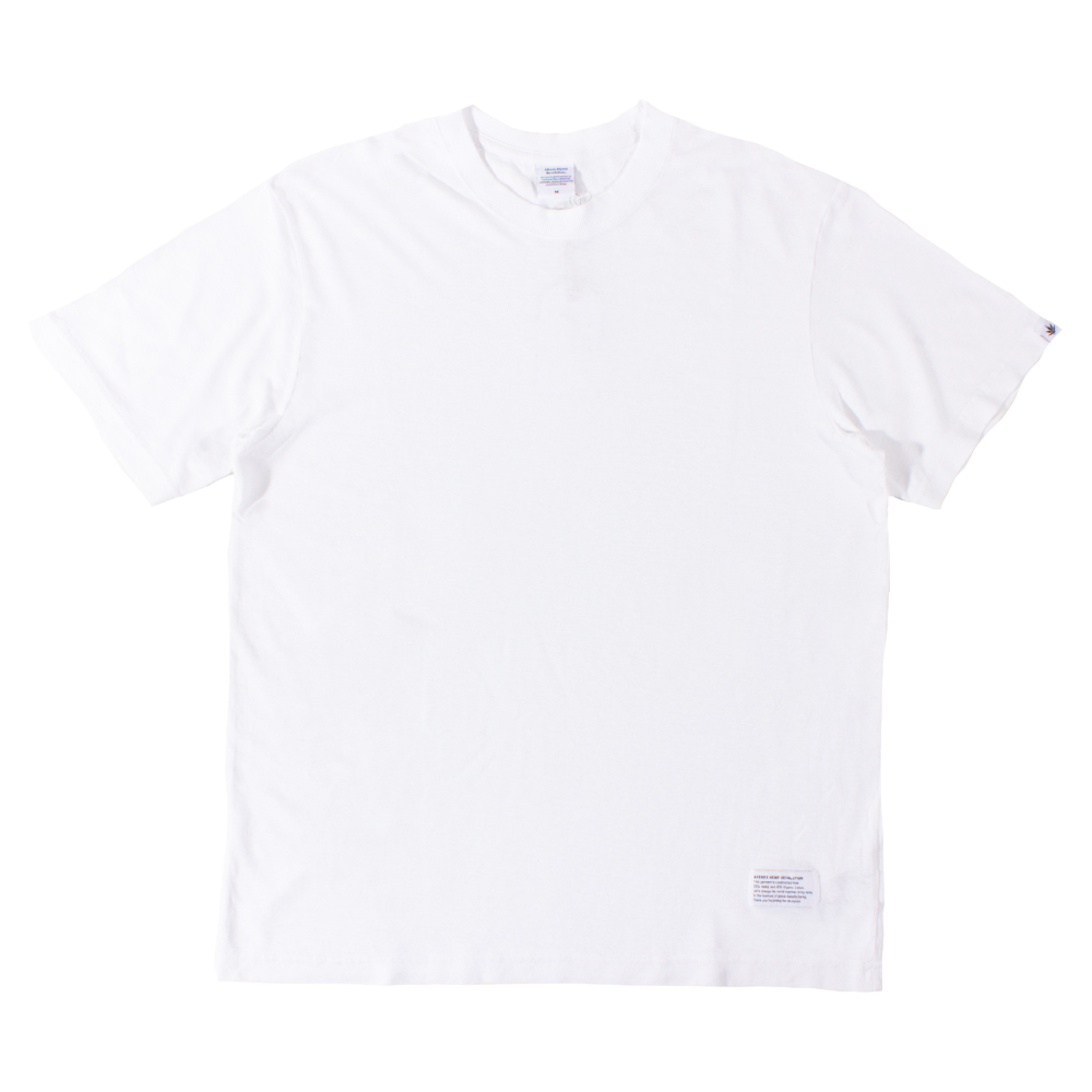 Afends White Classic Hemp T-Shirt | Artifacts Apparel