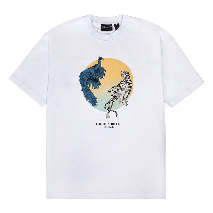 white clash t shirt