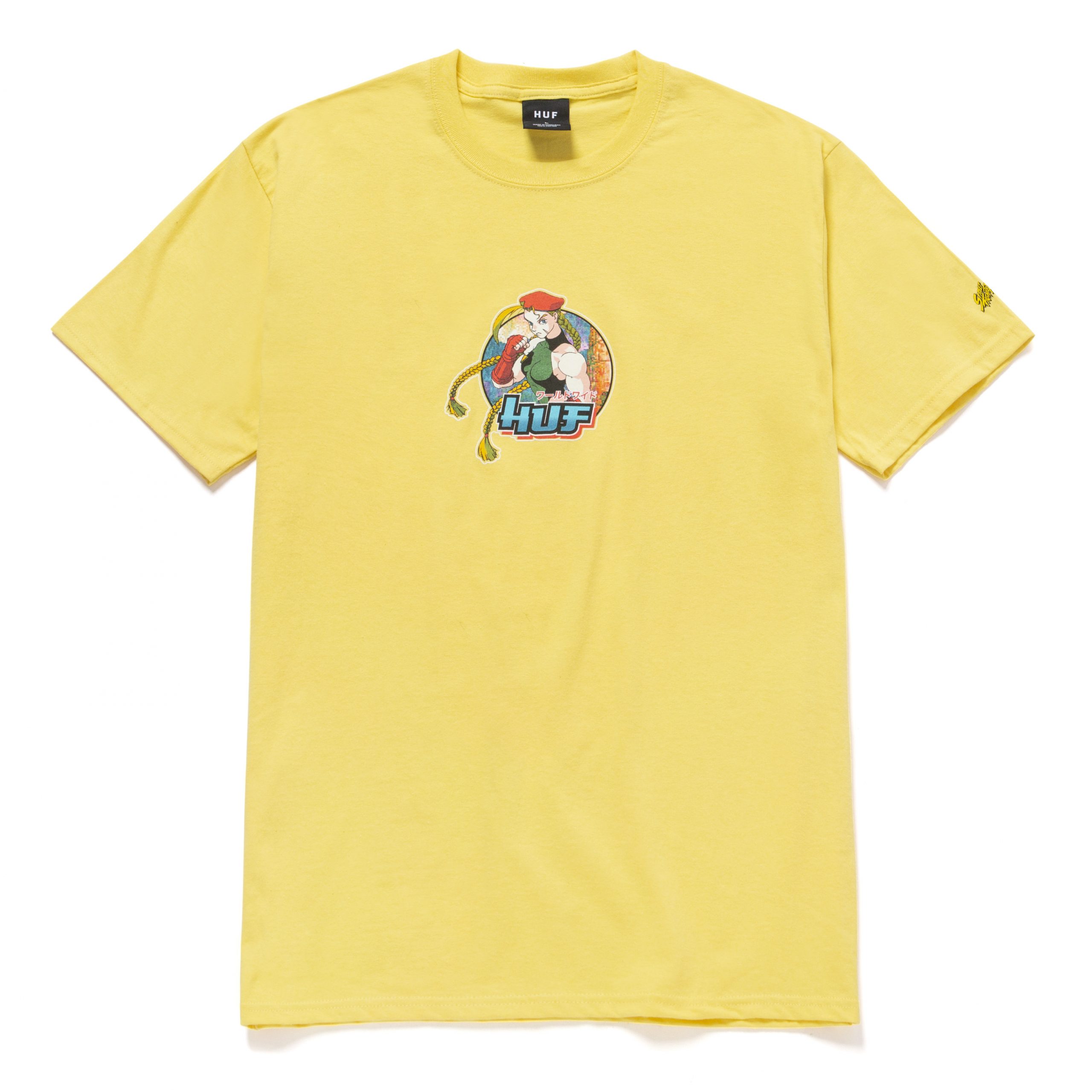 HUF Yellow Cammy T-Shirt | Artifacts Apparel