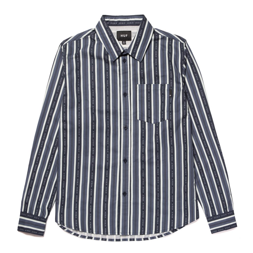 Striped shirt under blazer sale