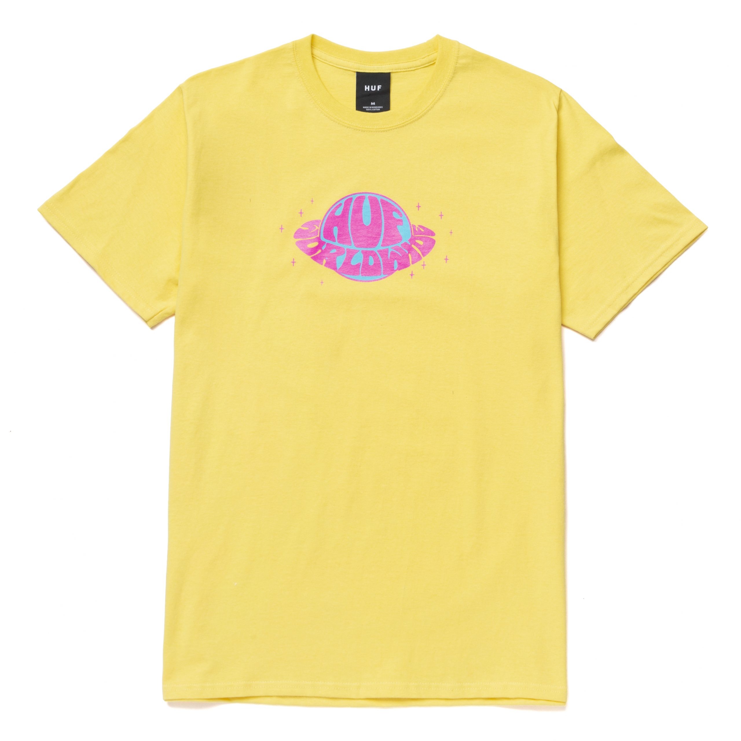 HUF Yellow Planet Huf T-Shirt | Artifacts Apparel