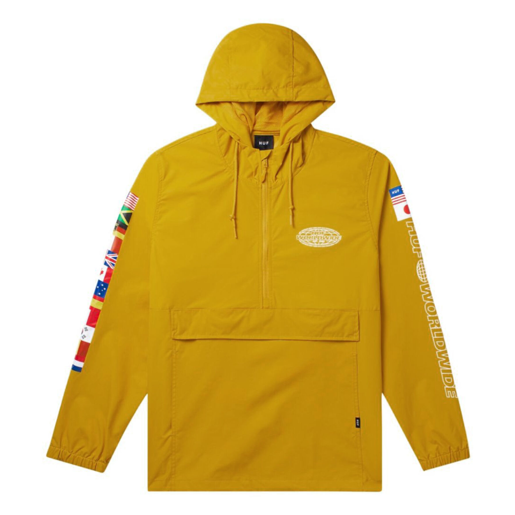 HUF Sauterne World Tour Anorak | Artifacts Apparel