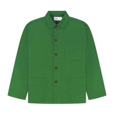 Uskees #3001 Buttoned Overshirt Mint Green