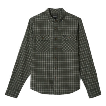 Brixton Ivy Green/Whitecap Bowery LW Ultra Flannel