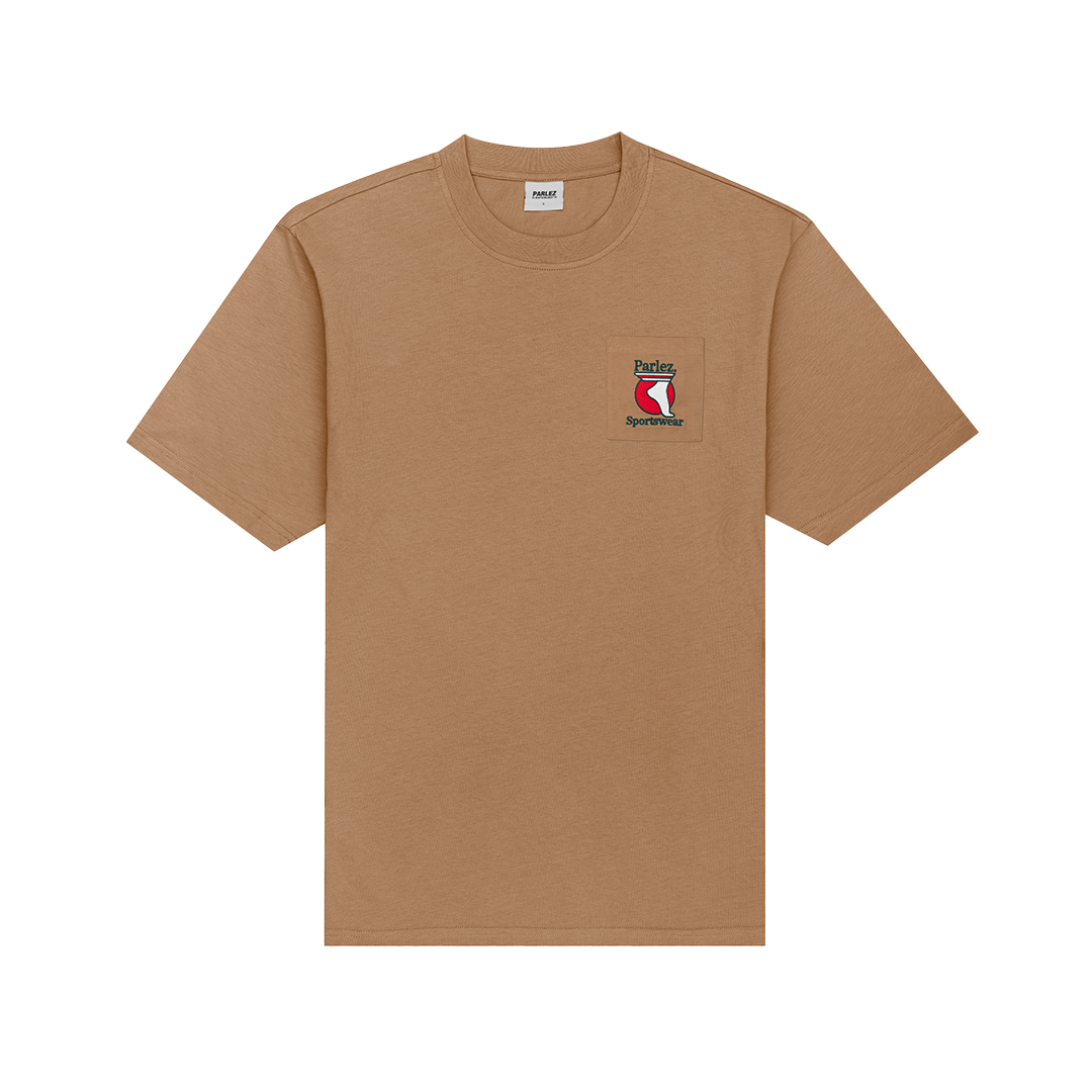 Parlez Sand Currere Pocket T-Shirt