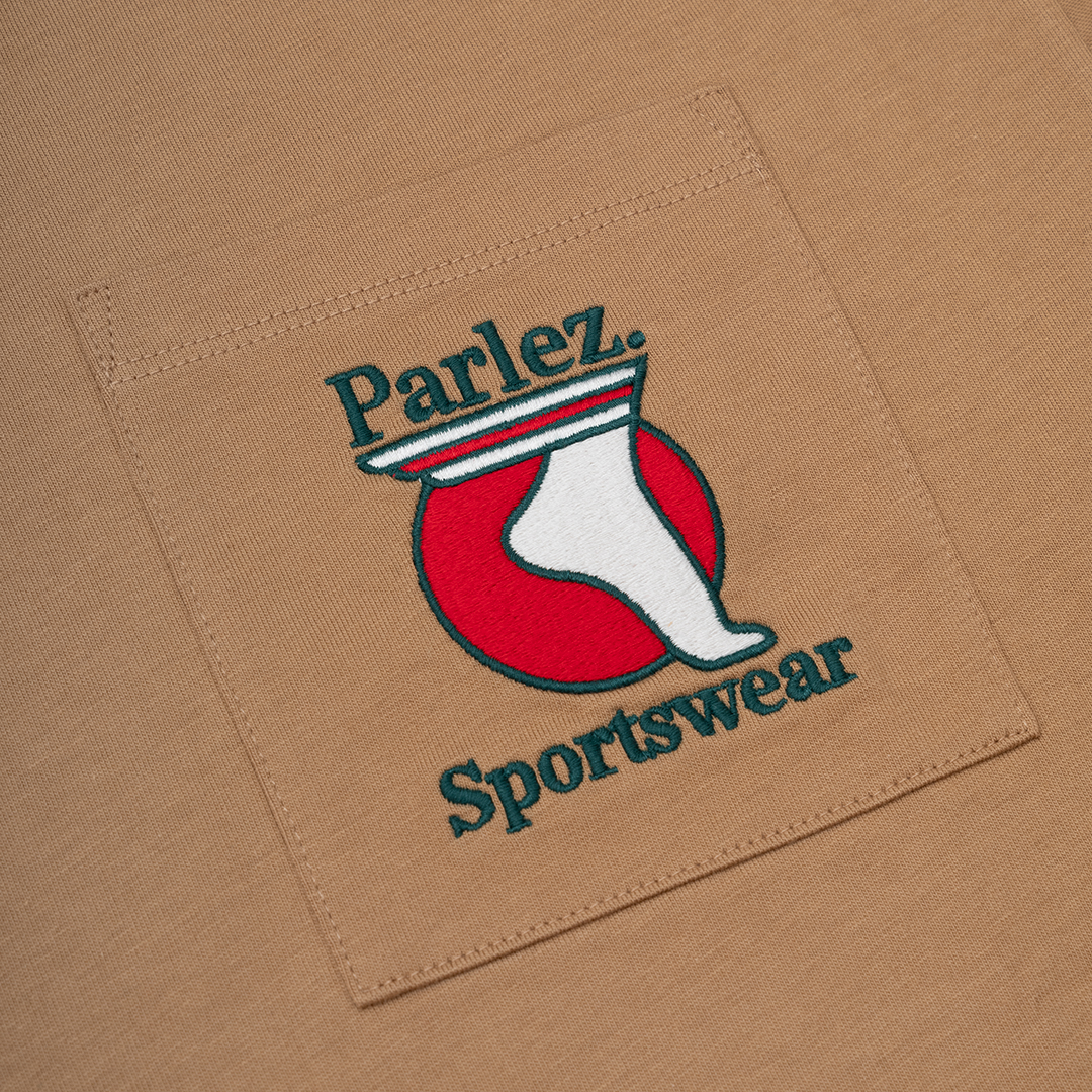 Parlez Sand Currere Pocket T-Shirt