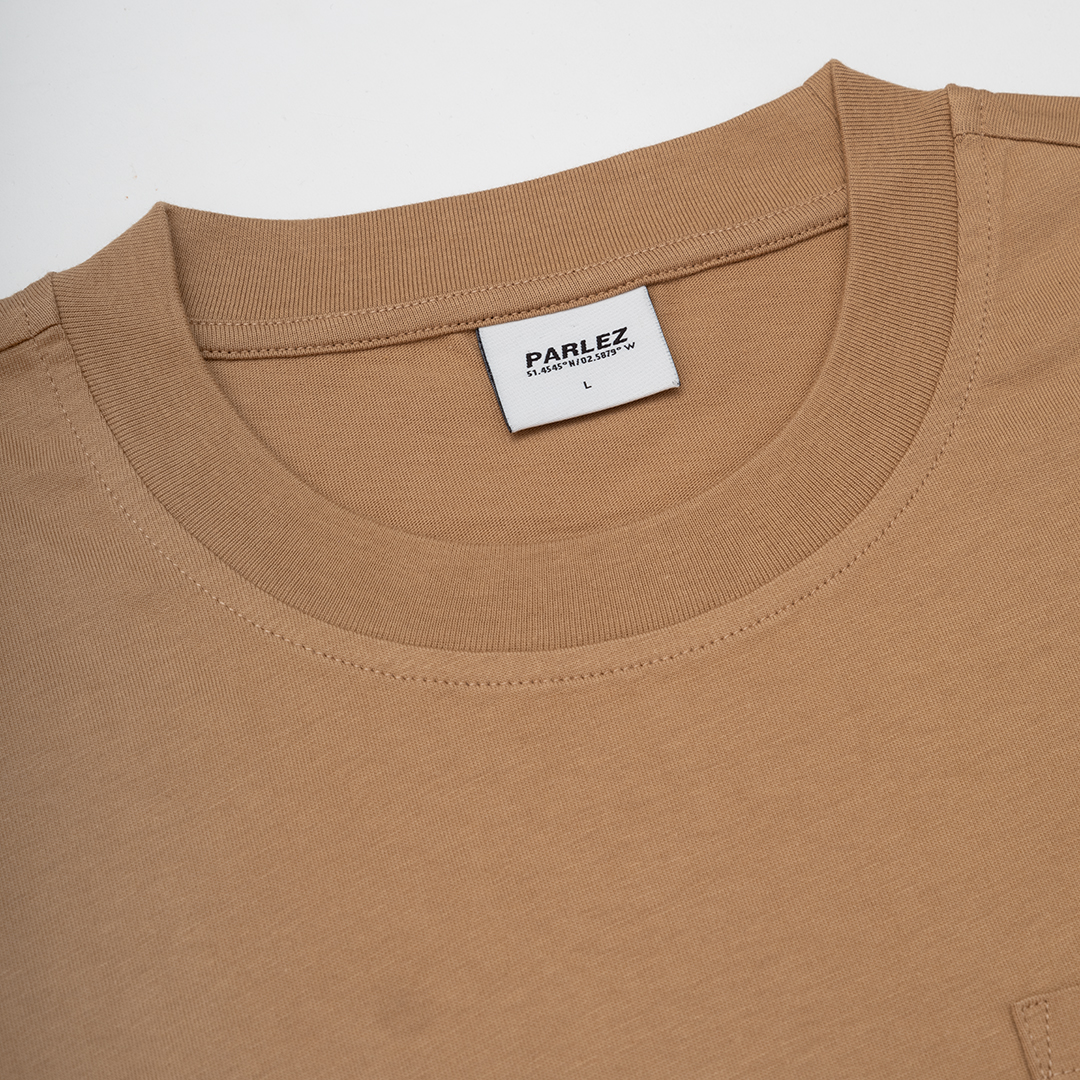 Parlez Sand Currere Pocket T-Shirt