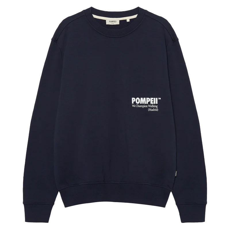 Pompeii Navy Crew Neck
