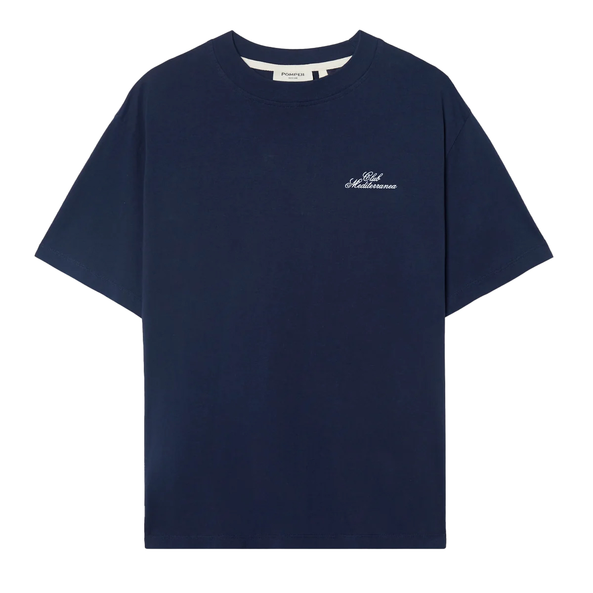 Pompeii Navy Club Mediterranea Boxy T-Shirt
