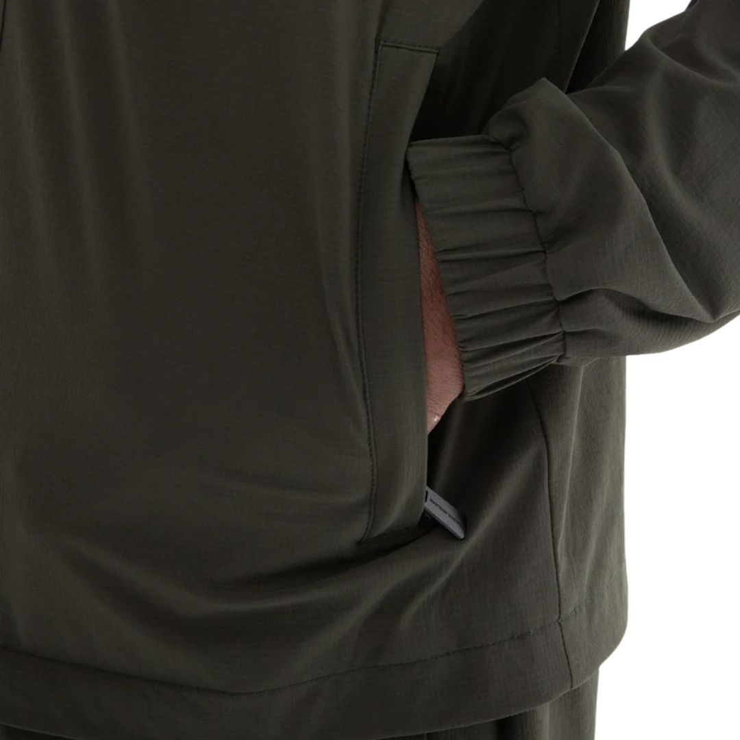 Peaceful Hooligan Dark Khaki Hawthorn Overshirt