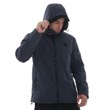 Peaceful Hooligan Ink Blue Fury Fleece Lined Jacket