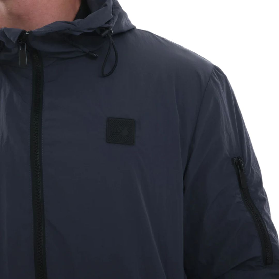 Peaceful Hooligan Ink Blue Fury Fleece Lined Jacket