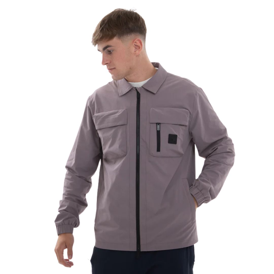 Peaceful Hooligan Mauve Hawthorn Overshirt