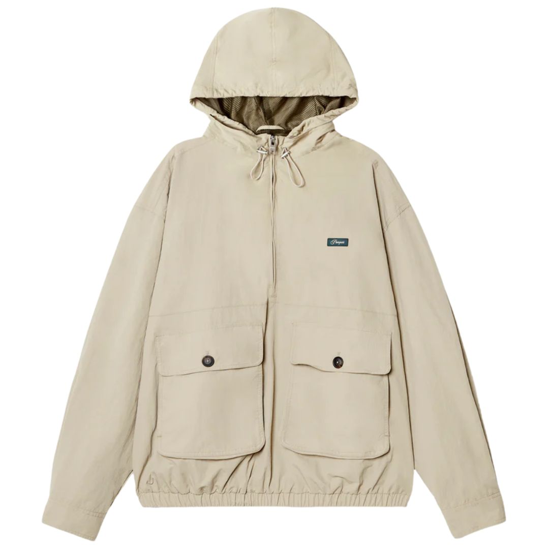 Pompeii Cream Technical Windbreaker Jacket