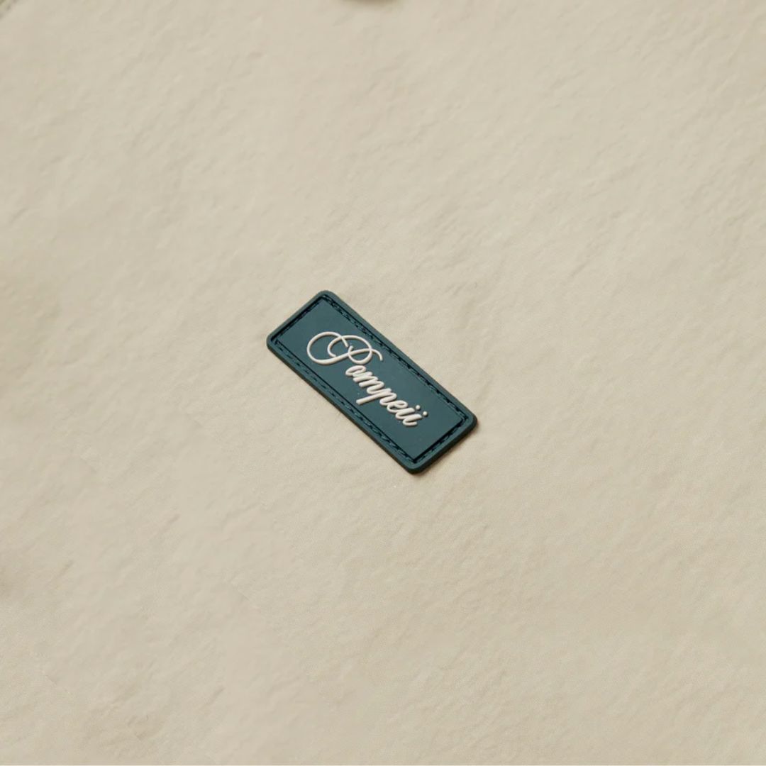 Pompeii Cream Technical Windbreaker Jacket