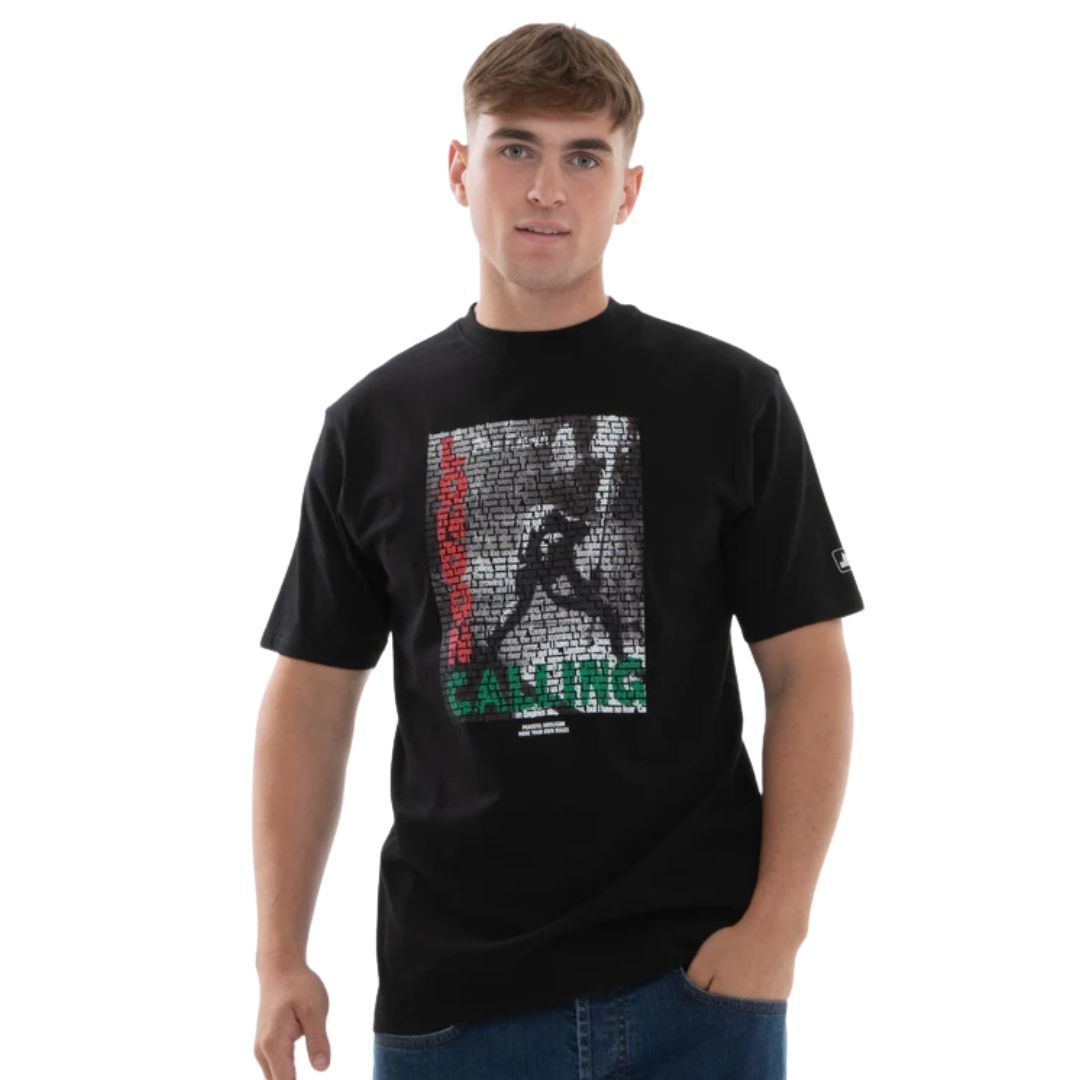 Peaceful Hooligan Black Clash T-Shirt